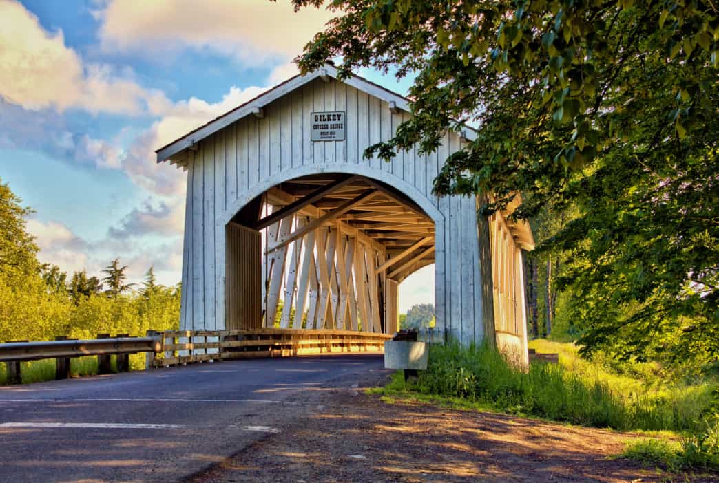 Linn-Gilkey Covered Bridge, Albany, Oregon